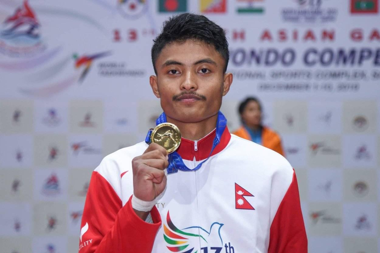 नेपाल ओपनको हाइ स्पिड किकमा भुपेन प्रथम