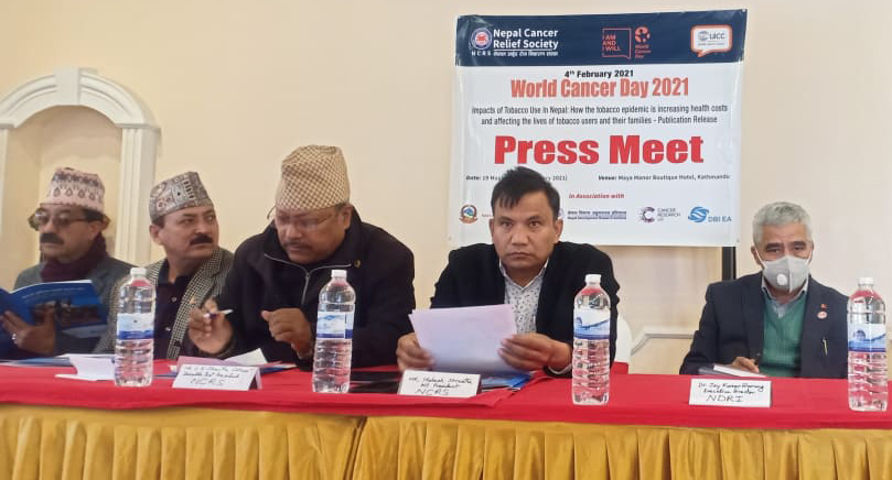 हरेक वर्ष २० हजारभन्दा बढी क्यान्सरका बिरामी थपिँदै