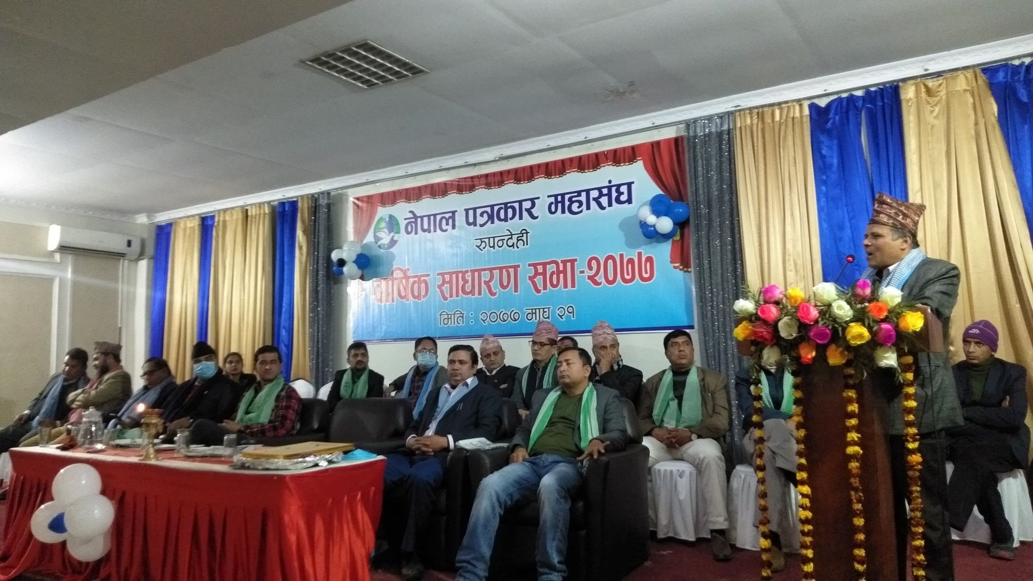 पत्रकार महासंघ श्रमजीवीको पक्षमा छ : अध्यक्ष आचार्य