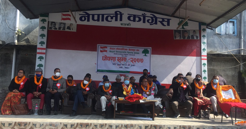 सक्रिय बन्दै लोकतान्त्रिक खेलकुद संघ, कार्यसमिति गठन