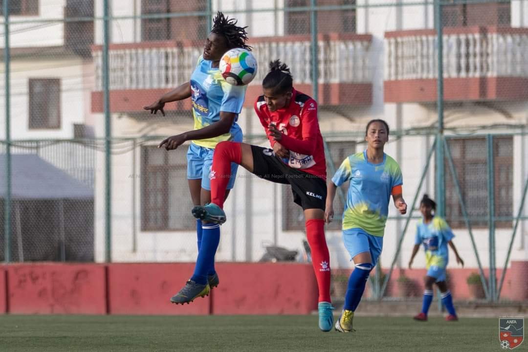 पुलिसलाई हराउँदै वालिङ महिला लिगको तेस्रो स्थानमा