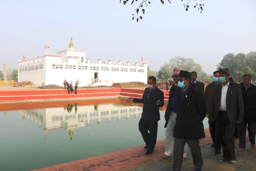 खुल्यो लुम्बिनी, आएनन् पर्यटक