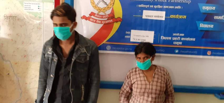 पैसा लिएर १३ वर्षीया बालिकाको जवरजस्ती करणी गराउने महिलासहित युवक पक्राउ