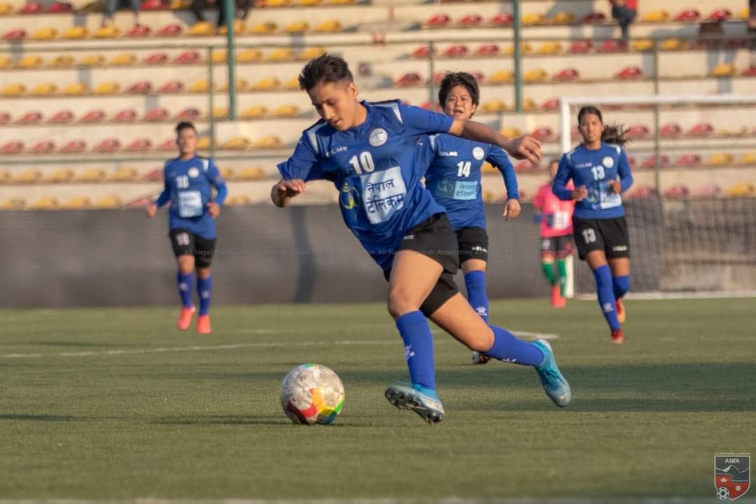 राष्ट्रिय महिला लिगमा चन्द्रपुरविरुद्ध पुलिसको सहज जित