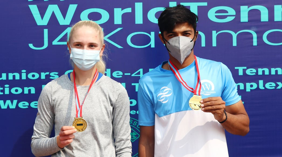 अमन र मार्ते टेनिस च्याम्पियन