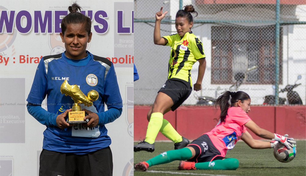 पुलिसका उषा र अमृता उत्कृष्ट गोलकिपर र डिफेन्डर