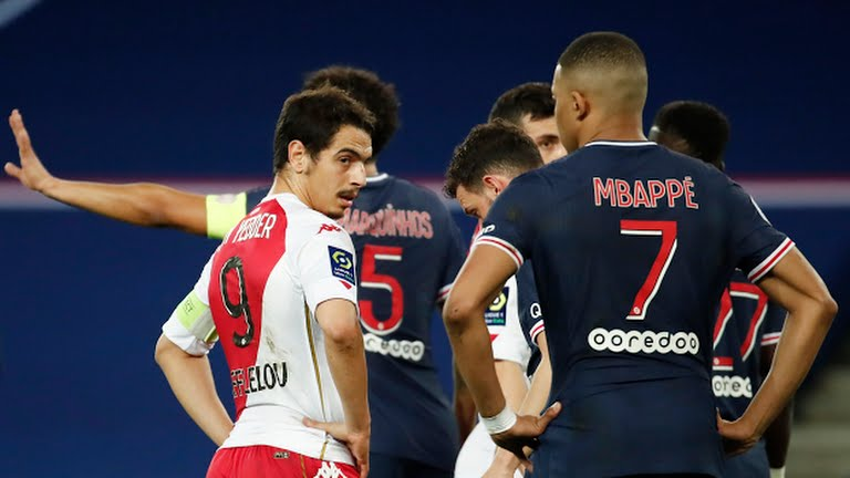 मोनाकोसँग पीएसजी पराजित