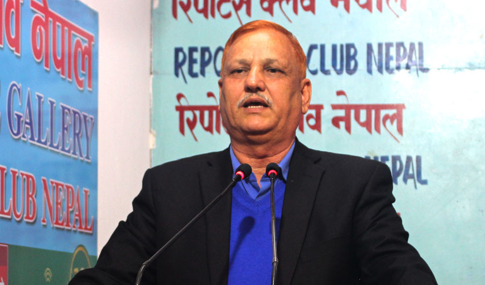 प्रतिपक्षी भएर सडकमा गएकाले विनाश चाहिरहेका छन् : लेखराज 
