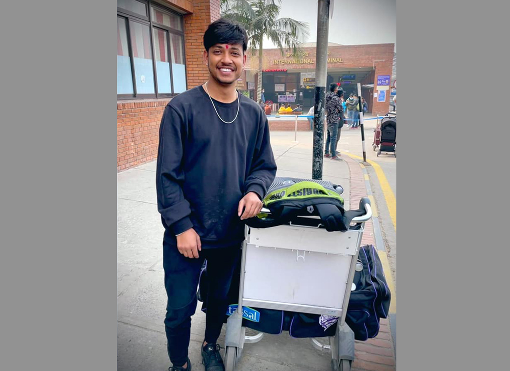 पीएसएल खेल्न सन्दीप पाकिस्तान जाँदै