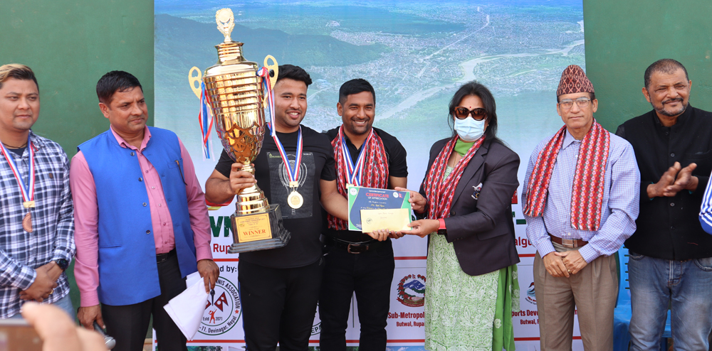 खुला लनटेनिसको उपाधि रितिक र प्रेरणालाई 