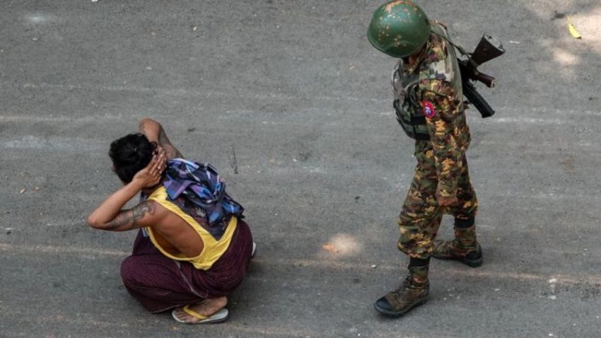 म्यानमारमा सेनाको गोलीबाट एकैदिन ३८ जनाको मृत्यु, राष्ट्रसंघले भन्यो– खुनी बुधबार