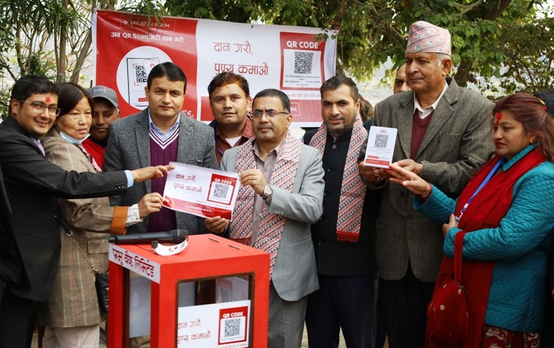 तालबाराही मन्दिरमा क्युआर कोडबाट भेटी 