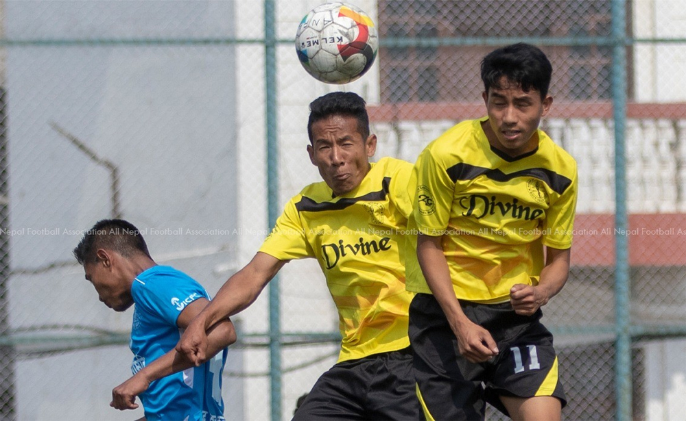 बी डिभिजन लिगमा बोइज युनियन र भगवतीको जित