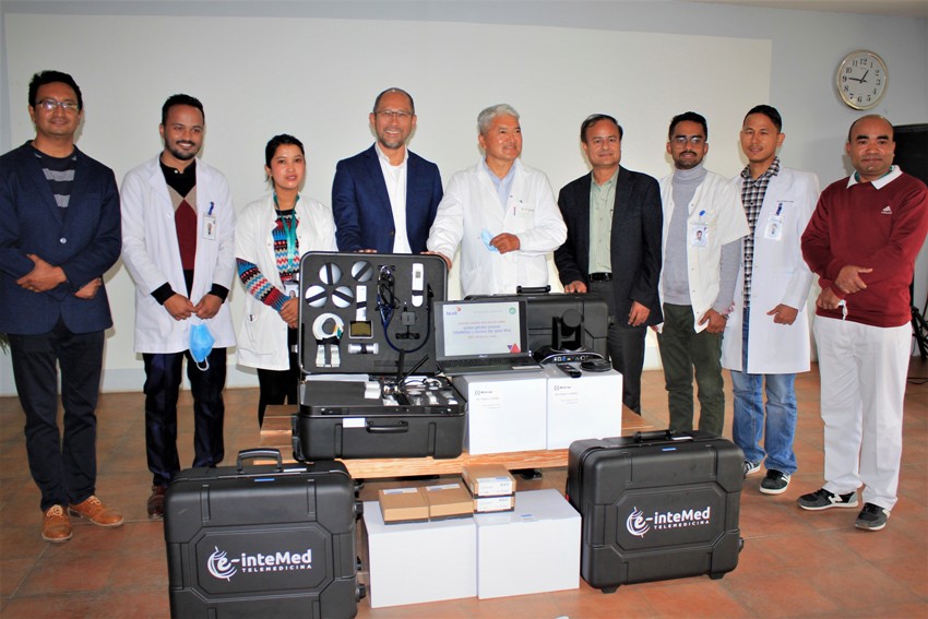 एनसेल र धुलिखेल अस्पतालको सहकार्यमा टेलिमेडिसिन र स्वास्थ्य सूचना कार्यक्रम