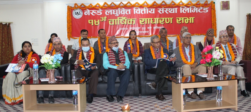 नेरुडे लघुवित्तको नाफा ४ करोड ६९ लाख 