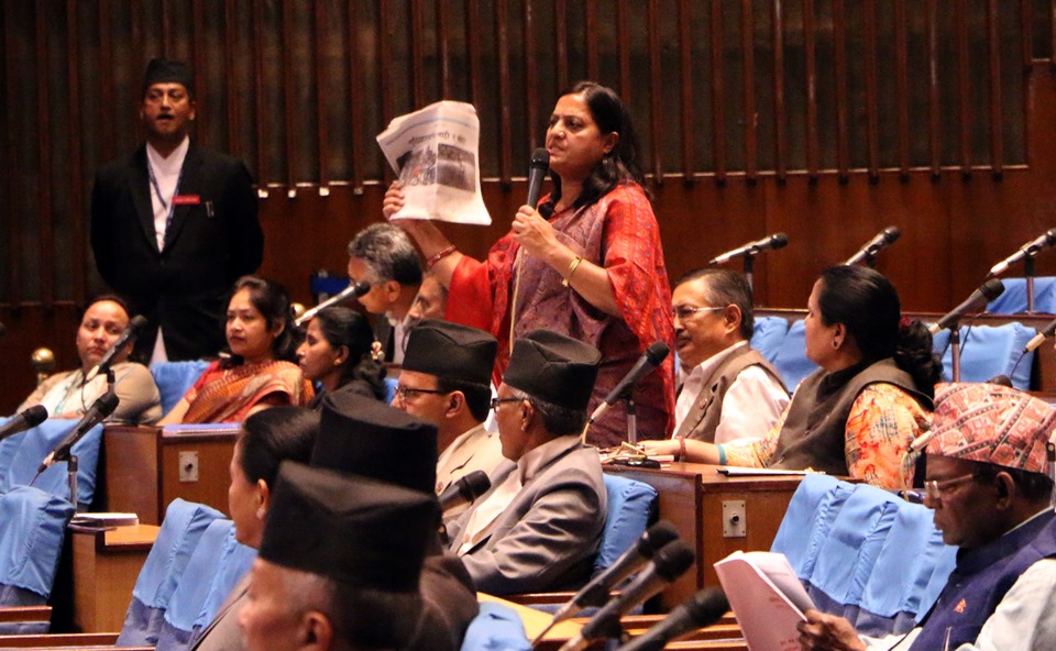 ‘सांसदहरु उठेर हिँडिसके, बैठक कसरी चलाउन मिल्छ ?’