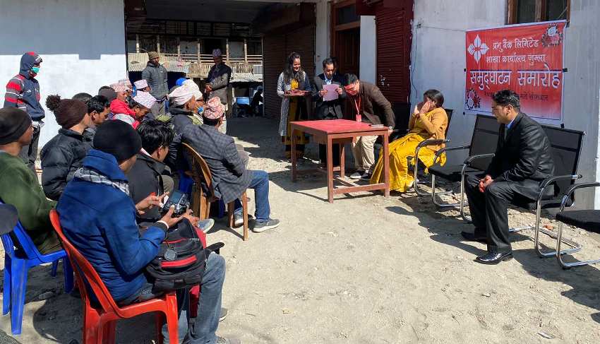 जुम्लामा प्रभु बैंकको नयाँ शाखा