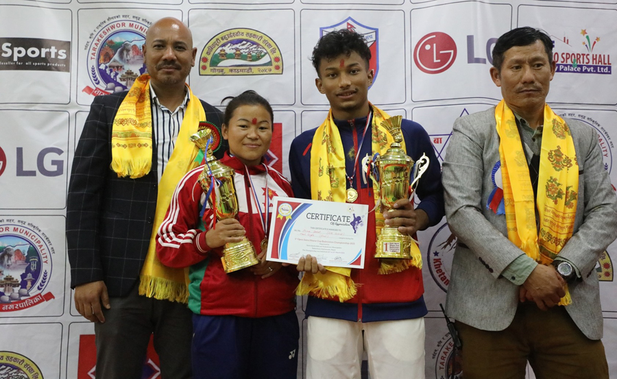 प्रिन्स र अनुमायाले जिते साईनो मेयर कपको उपाधि