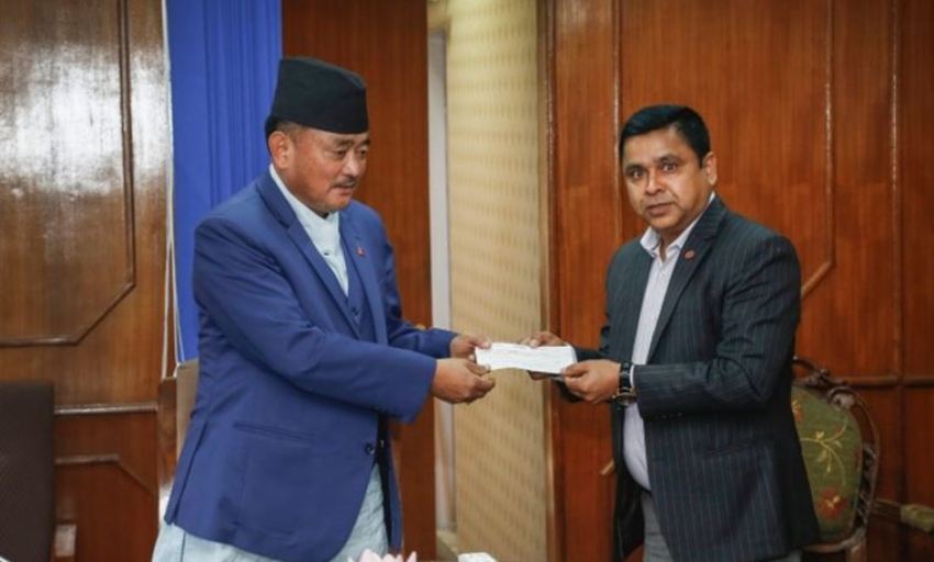 ताप्लेजुङका आगलागी पीडितलाई नाडाको सहयोग