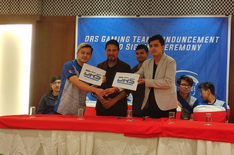 पब्जी खेल्ने व्यवसायिक पाँच खेलाडी अनुबन्ध