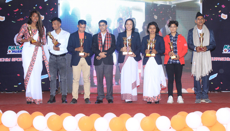 सुदूरपश्चिम स्पोर्ट्स अवार्ड : गोपीचन्द्र र गौरीका उत्कृष्ट, सरस्वती लोकप्रिय खेलाडी