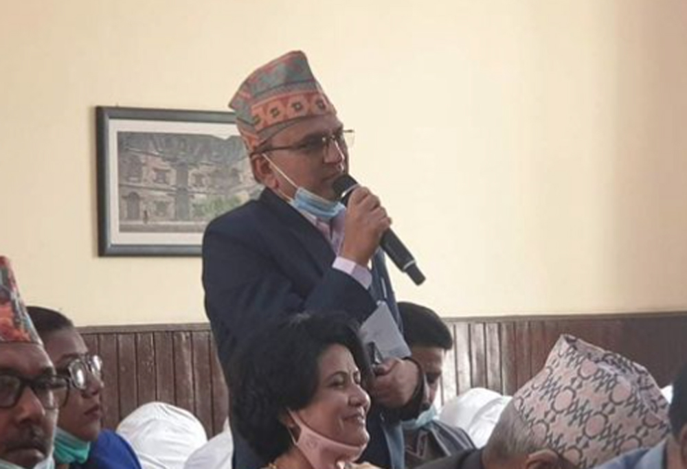 एमाले संसदीय दलको बैठकमा माधव-झलनाथका चार सांसद् सहभागी