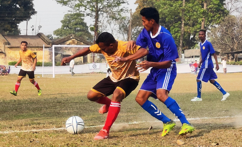 मिल्स गोल्डकप : एपीएफ सेमिफाइनलमा प्रवेश