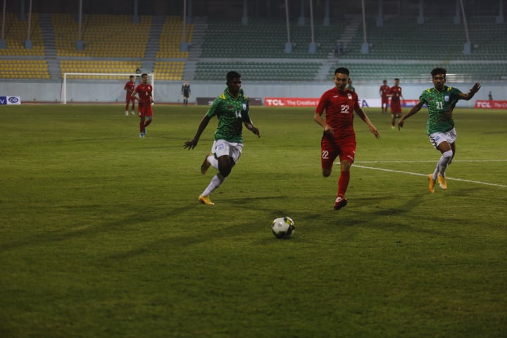 त्रिदेशीय कपको पहिलो खेलमा बंगलादेशले कीर्गिस्तानलाई हरायो