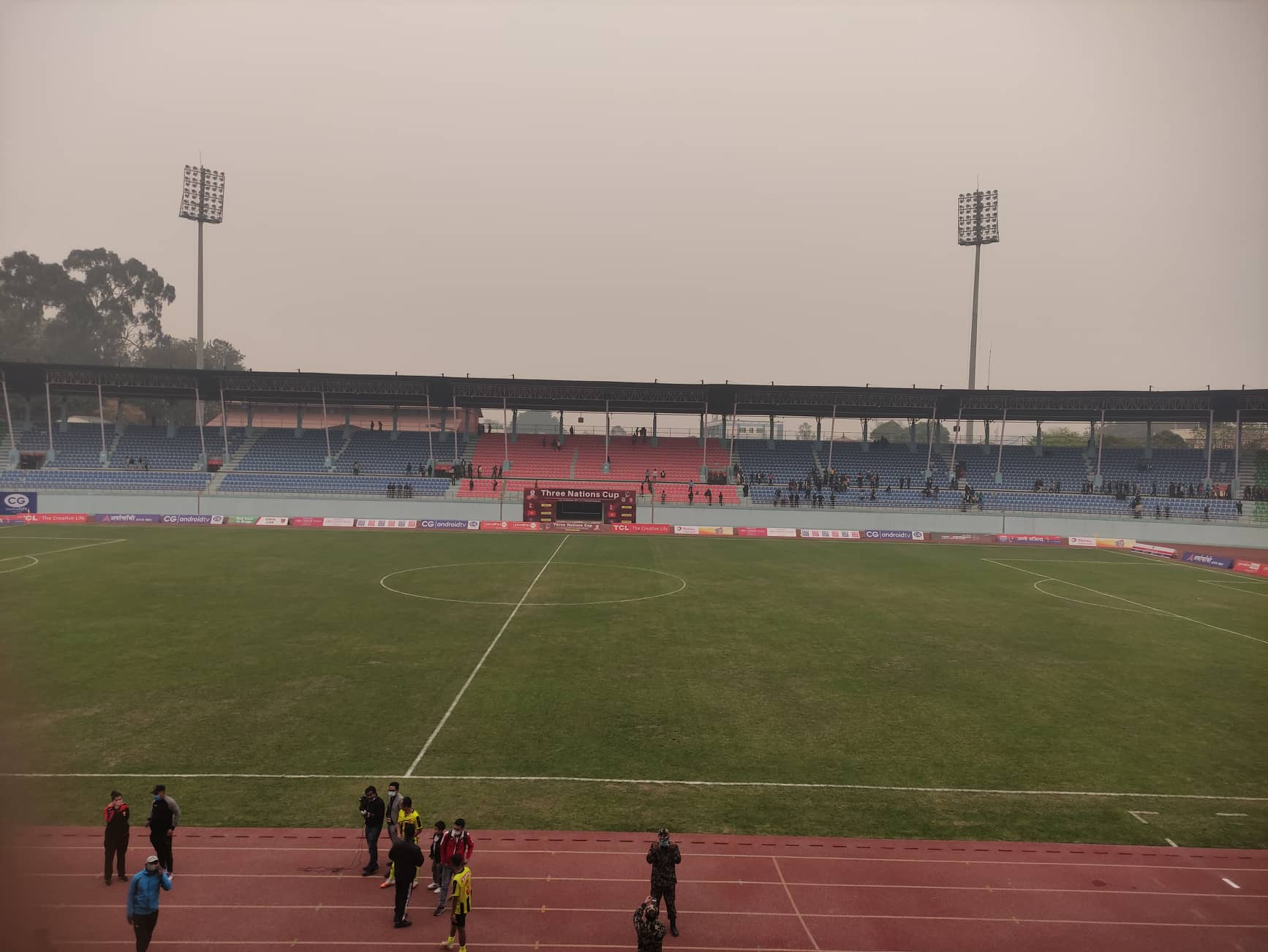 बराबरीमा रोकियो आर्मी र कीर्गिस्तानको खेल