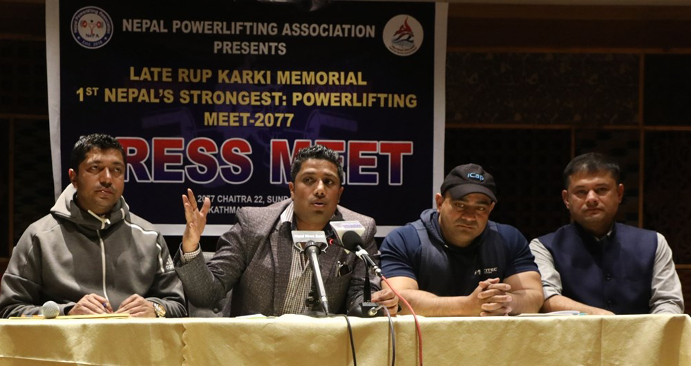 विश्व च्याम्पियनको स्मृतिमा पावर लिफ्टिङ प्रतियोगिता हुने