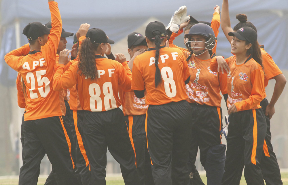 एपीएफ ललितपुर मेयर कप क्रिकेटको फाइनलमा