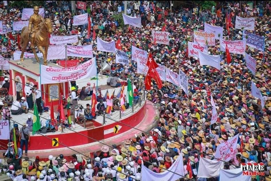 म्यानमारमा सैनिकसँगको झडपमा थप ११ जनाको मृत्यु