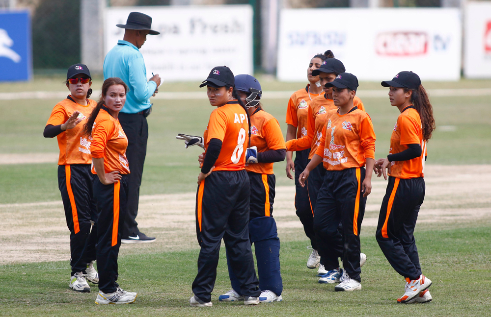 ललितपुर मेयर टी-२० क्रिकेटमा एपीएफको अपराजित यात्रा