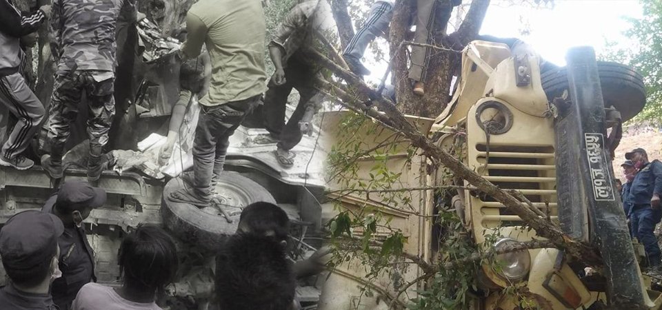 प्युठान जिप दुर्घटनामा ५ जनाको मृत्यु, ५ घाइतेलाई काठमाडौं ल्याउने तयारी 