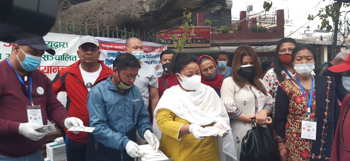 नवीन्द्रराज जोशीको कोरोना रोकथाम तथा जनचेतना अभियानलाई परिवारद्वारा निरन्तरता