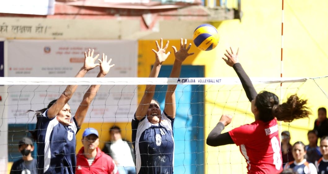 राष्ट्रिय महिला भलिबल प्रतियोगिताको सेमिफाइनल समीकरण पूरा, कोसँग को भिड्दै?