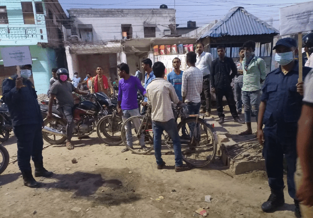 मास्क नलगाउने ६४ हजारभन्दा बढी व्यक्ति कारबाहीमा