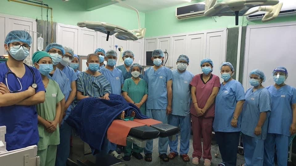 वीर अस्पतालमा पूर्वप्रधानमन्त्री भट्टराईको शल्यक्रिया सफल 