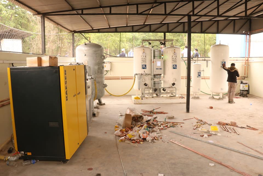 कर्णाली प्रादेशिक अस्पतालको अक्सिजन प्लान्ट सञ्‍चालनमा, तत्काललाई राहत