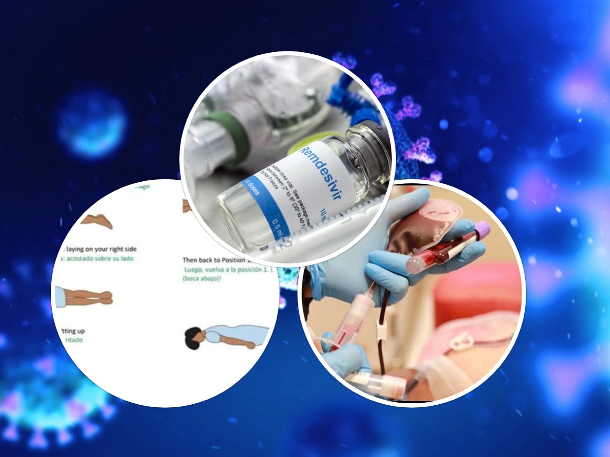 काेभिड-१९ महामारी : रेम्डेसिभिर, प्लाज्मा थेरापी र प्रोन पोजिसन कति प्रभावकारी?