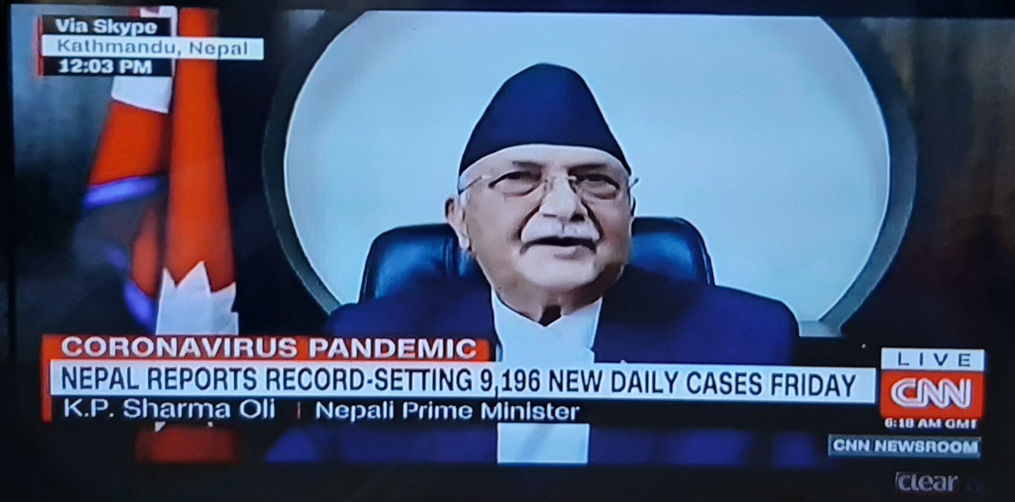 अन्तर्राष्ट्रिय समुदायलाई प्रधानमन्त्रीको आग्रह : कोरोनाविरुद्धको लडाइँमा नेपाललाई सहयोग गर्नुस्
