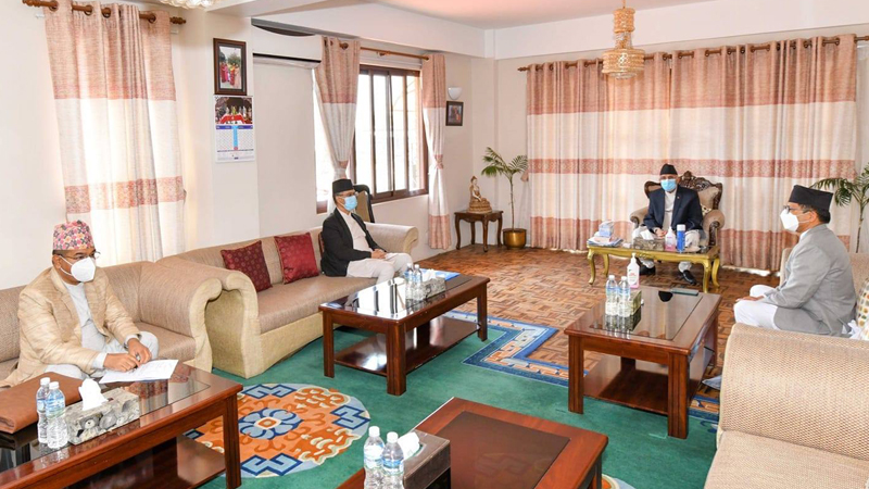बालुवाटारमा संवैधानिक परिषद् बैठक सुरु 