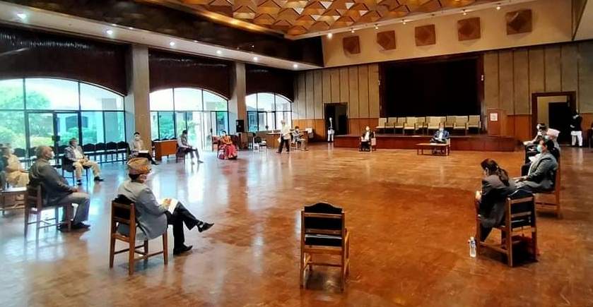संसद् बैठकको तयारीका लागि कार्यव्यवस्था समितिको बैठक जारी