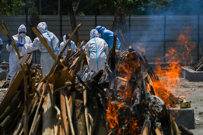 कोरोनाबाट भारतमा मृत्यु हुनेको संख्या दुई लाख ६२ हजार नाघ्यो