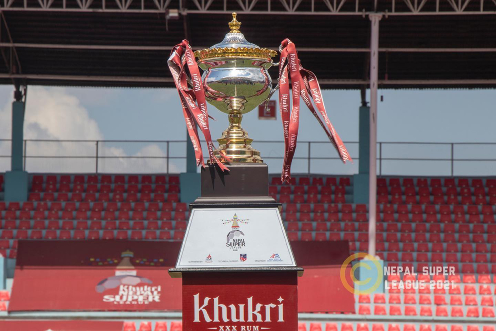 नेपाल सुपर लिगको ट्रफी सार्वजनिक 