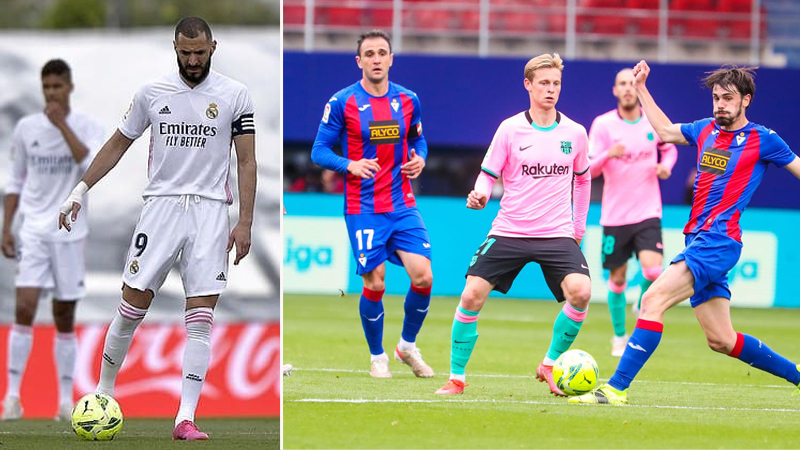 ला लिगाको अन्तिम खेलमा रियल र बार्सिलोनाको जित