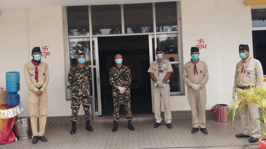 स्काउटर पनि अब शव व्यवस्थापनमा खटिने