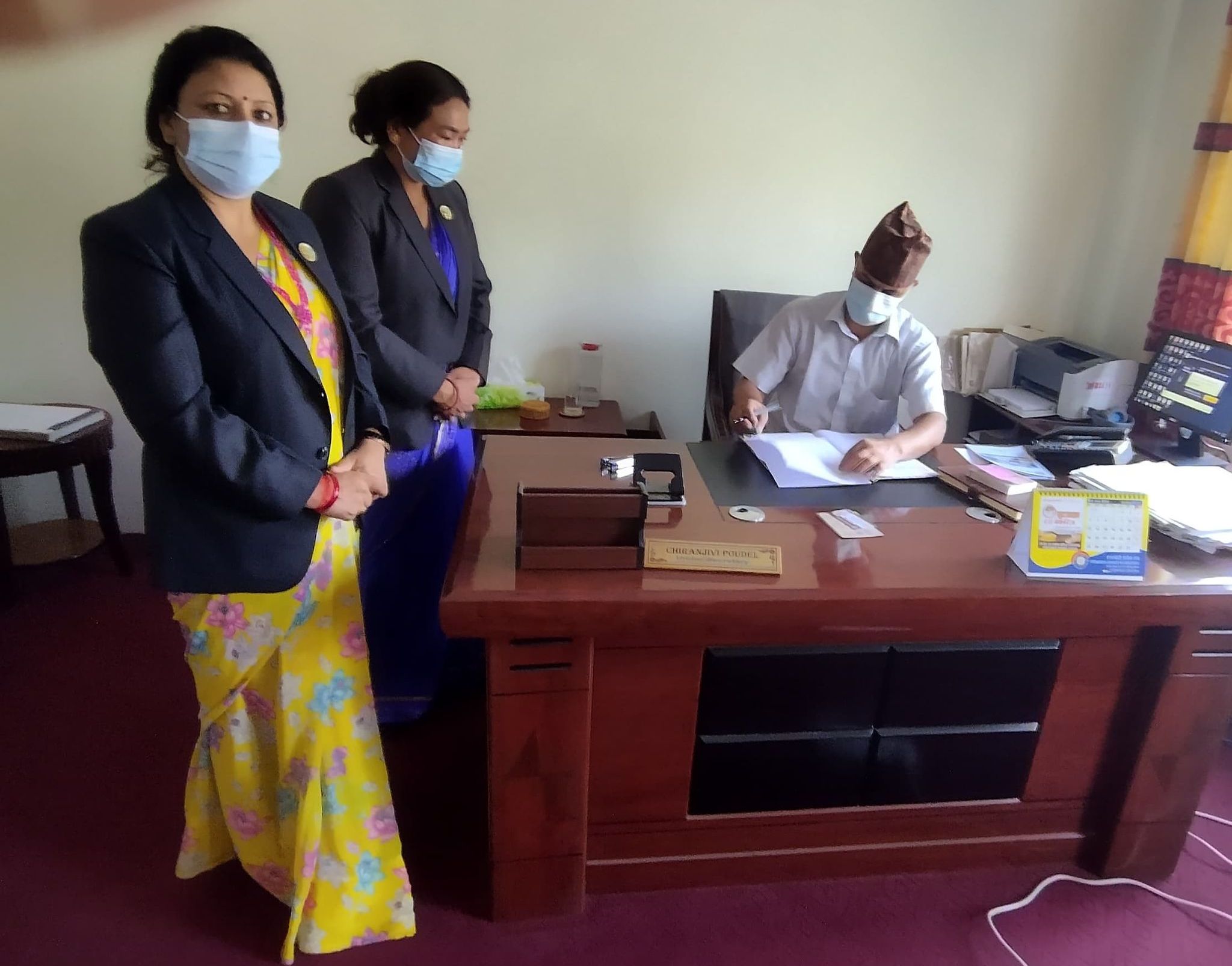 लुम्बिनी प्रदेश प्रमुखसँग विपक्षी दलका सांसदद्वारा सूचना माग 