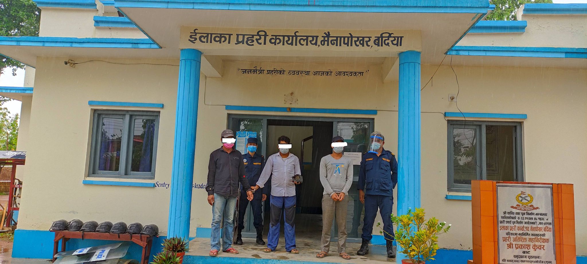 चरेशसहित बर्दियामा तीन जना पक्राउ