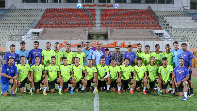 विश्वकप छनोटको अन्तिम तयारीमा नेपाली टिम (तस्विरहरू)